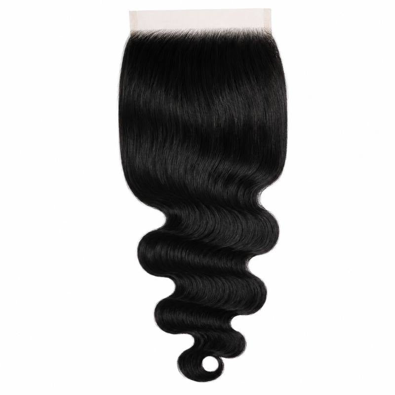 Jet Black Body Wave 7x7 HD Lace Closure - hover