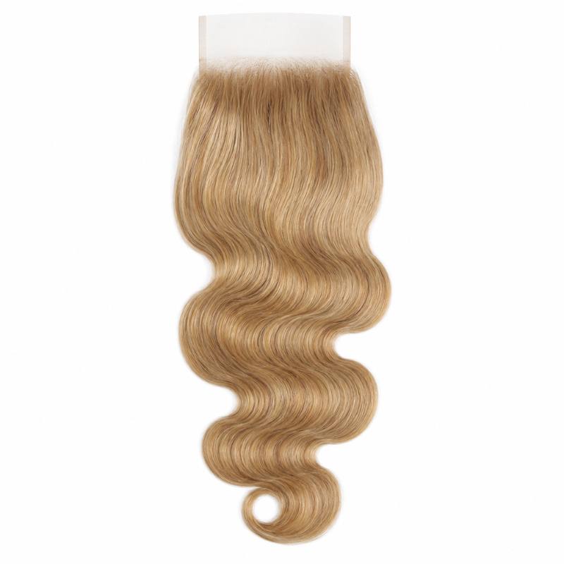 Honey Blonde Body Wave 5x5 HD Lace Closure - hover