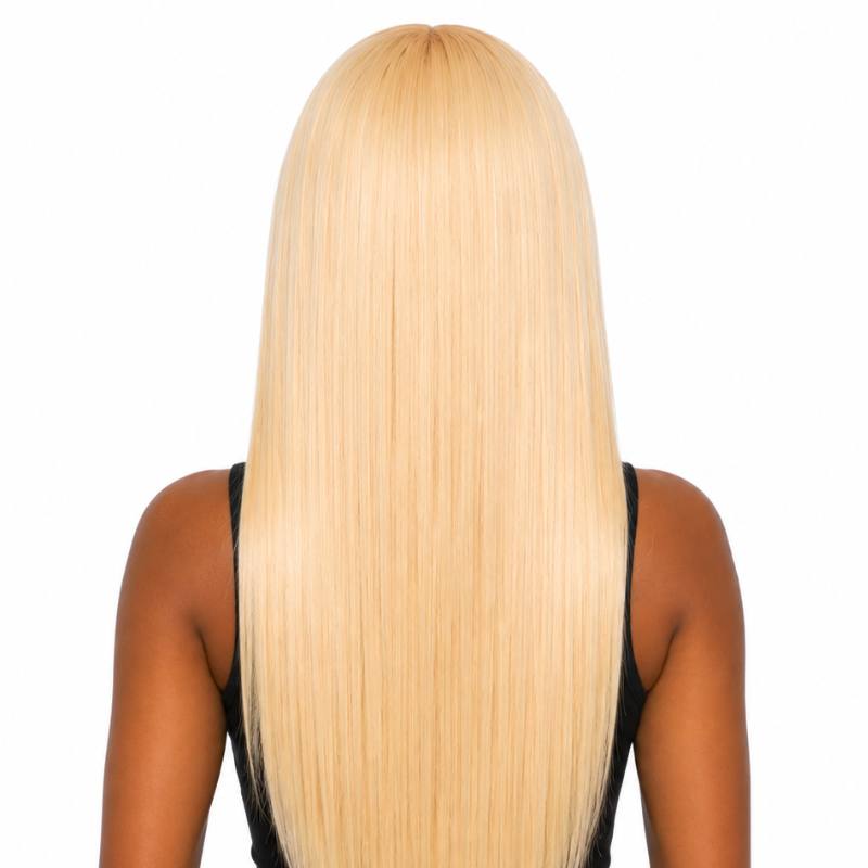Blonde Straight Transparent Full Lace Wig - hover
