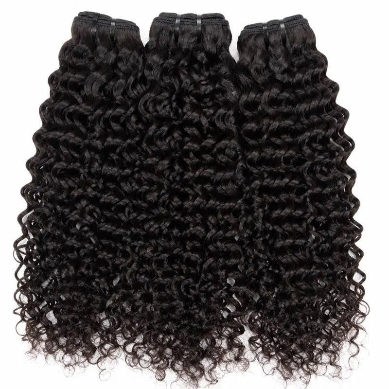 Burmese Curly Human Hair Bundle Deal - hover