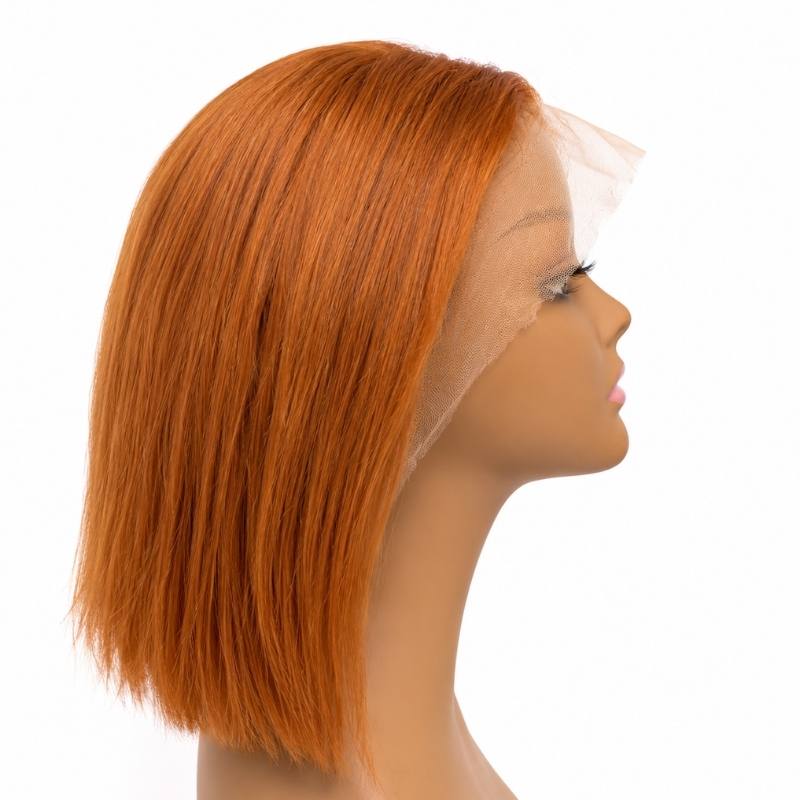 Cinnamon 13x4 Transparent Lace Front Bob Wig - hover
