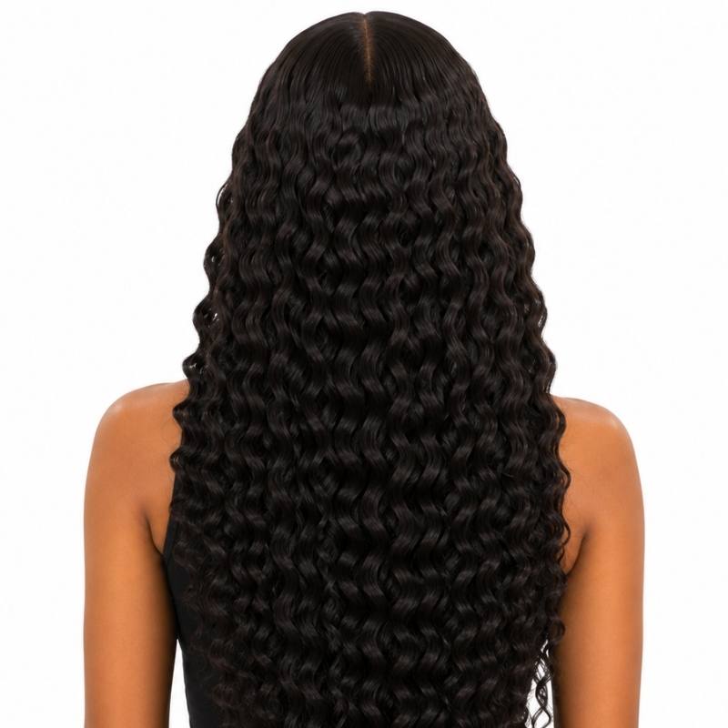 Glueless Deep Wave 2x6 HD Lace Closure Wig - hover