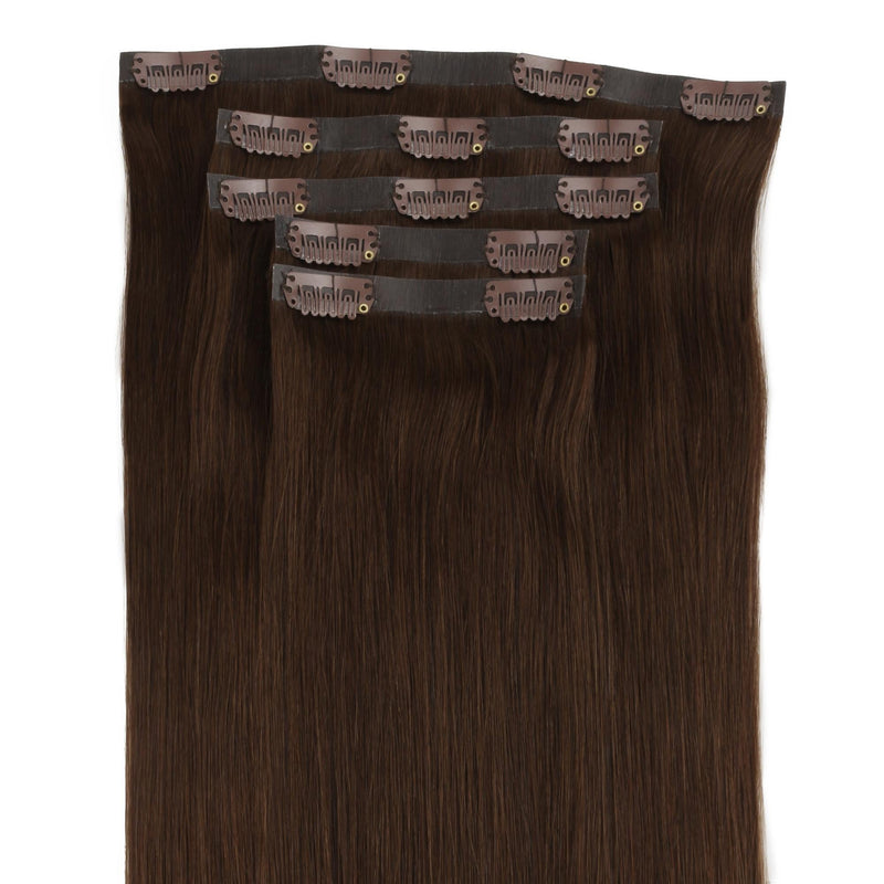 Dark Brown Seamless Clip-ins - hover