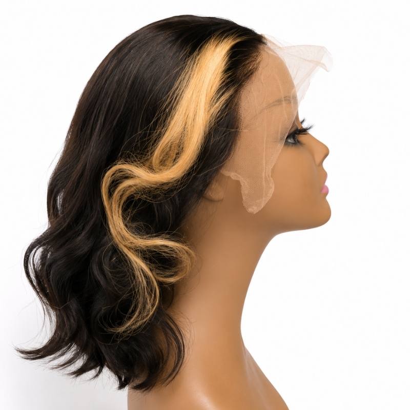 Honeycomb 13x4 Transparent Lace Front Bob Wig - hover
