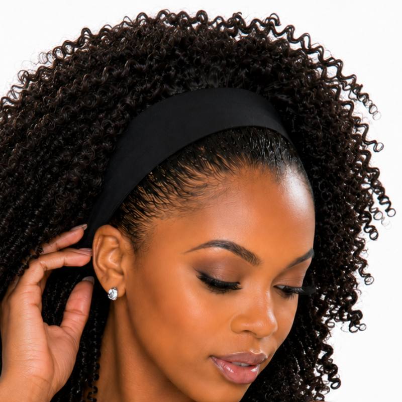 Jerry Curl Headband Wig - hover