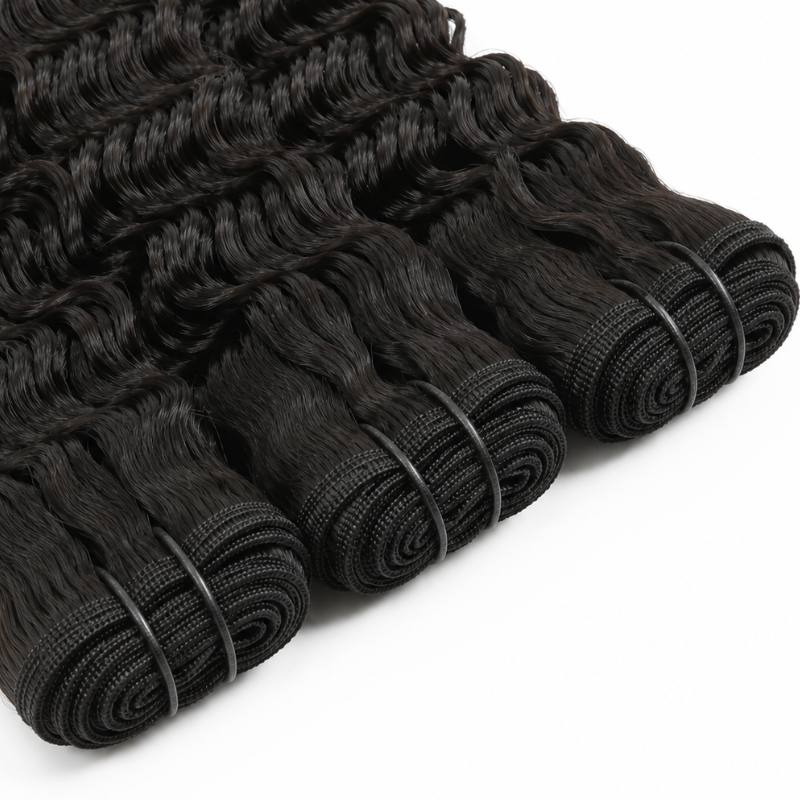 Raw Burmese Curly Human Hair Bundle Deal - hover