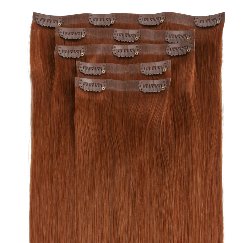Rich Copper Auburn Seamless Clip-ins - hover