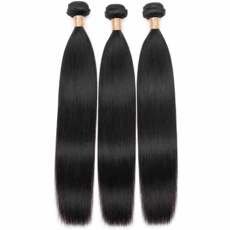 Straight Human Hair Bundle Deal - hover