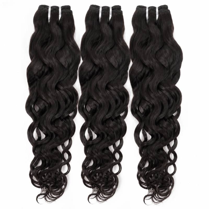 Spanish Wave Human Hair Bundle Deal - hover