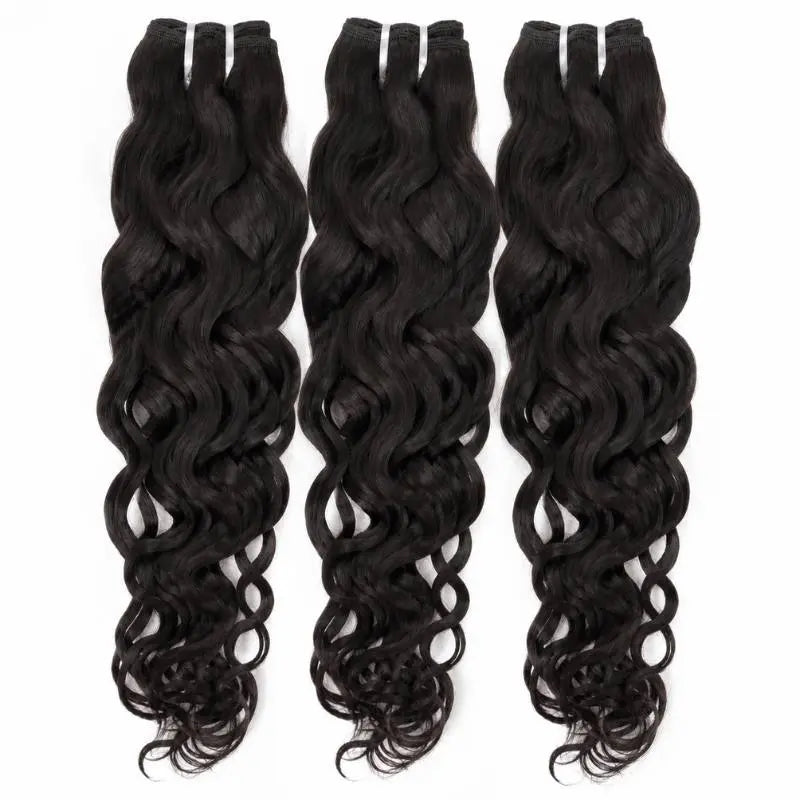 Spanish Wave Human Hair Bundle Deal - hover