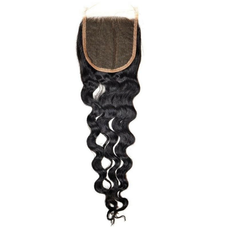 Loose Wave 4x4 Transparent Lace Closure - hover