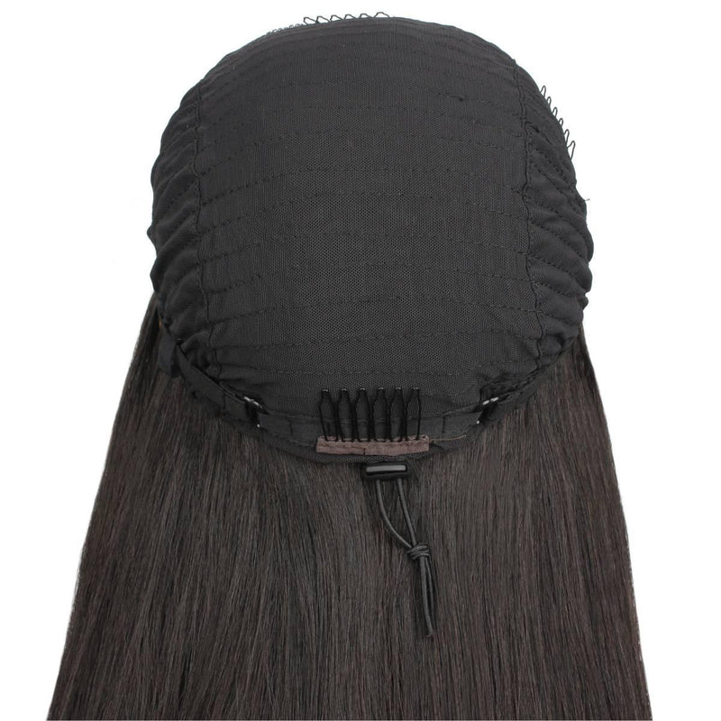 Yaki Straight Half Wig - hover