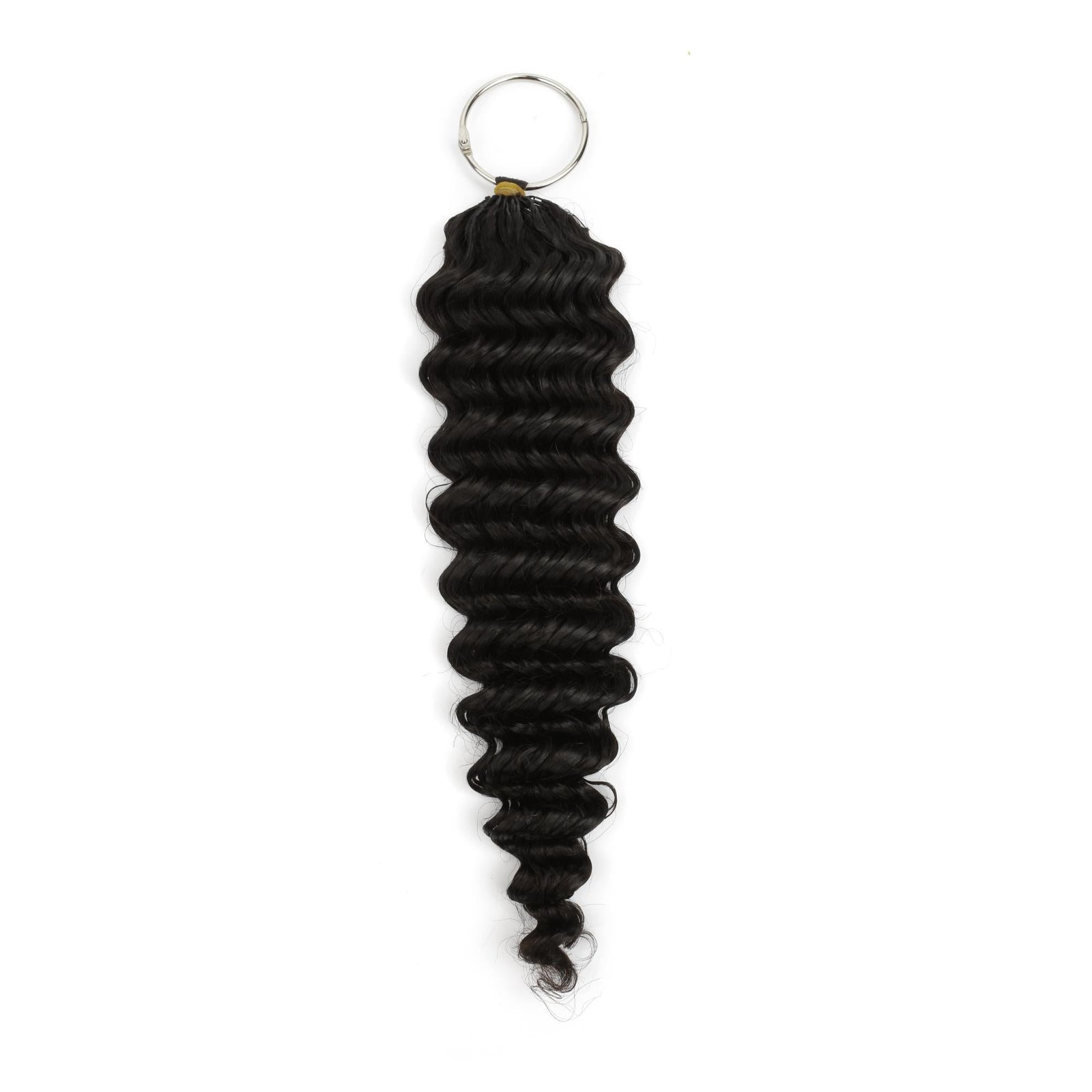 16" Deep Wave Feather Crochet