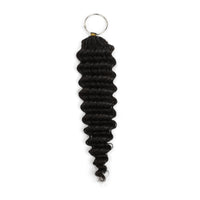 16" Deep Wave Feather Crochet