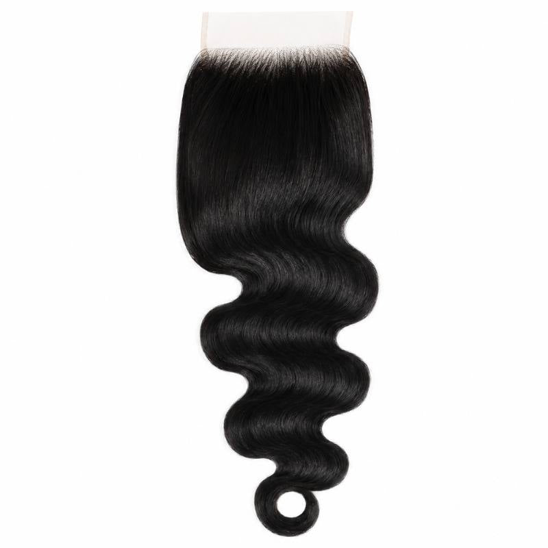 Jet Black Body Wave 5x5 HD Lace Closure - hover