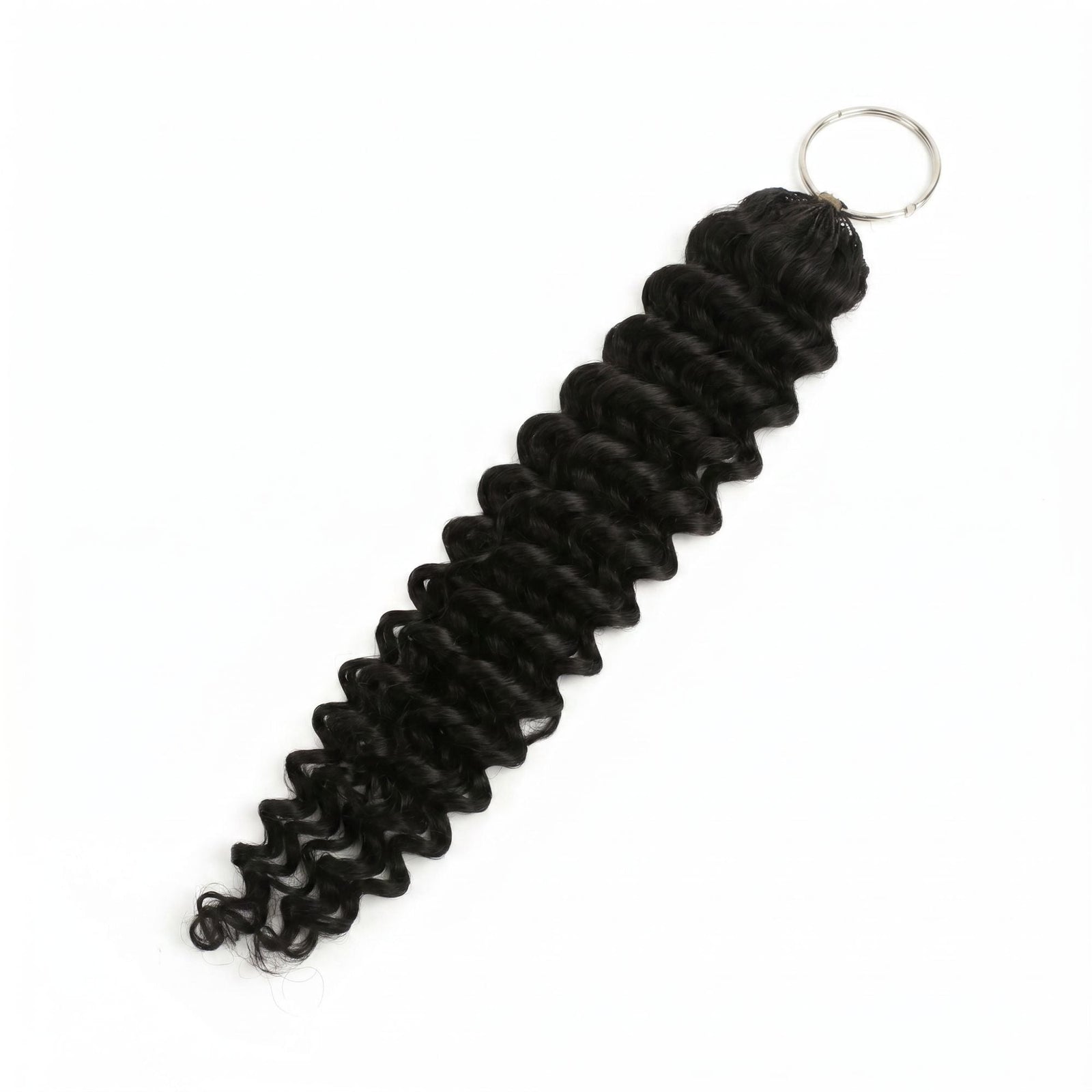 20" Deep Wave Feather Crochet