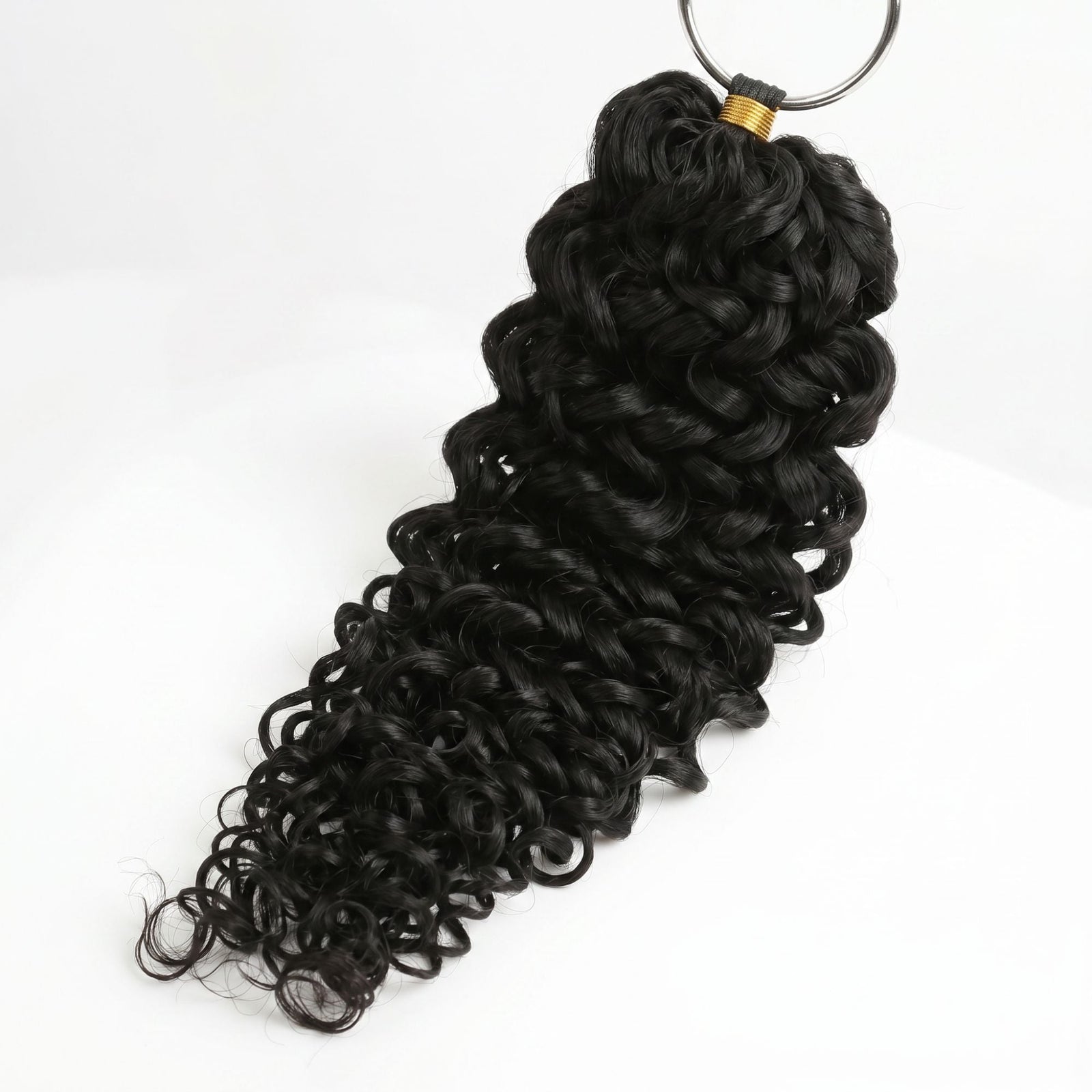 20" Ocean Wave Feather Crochet