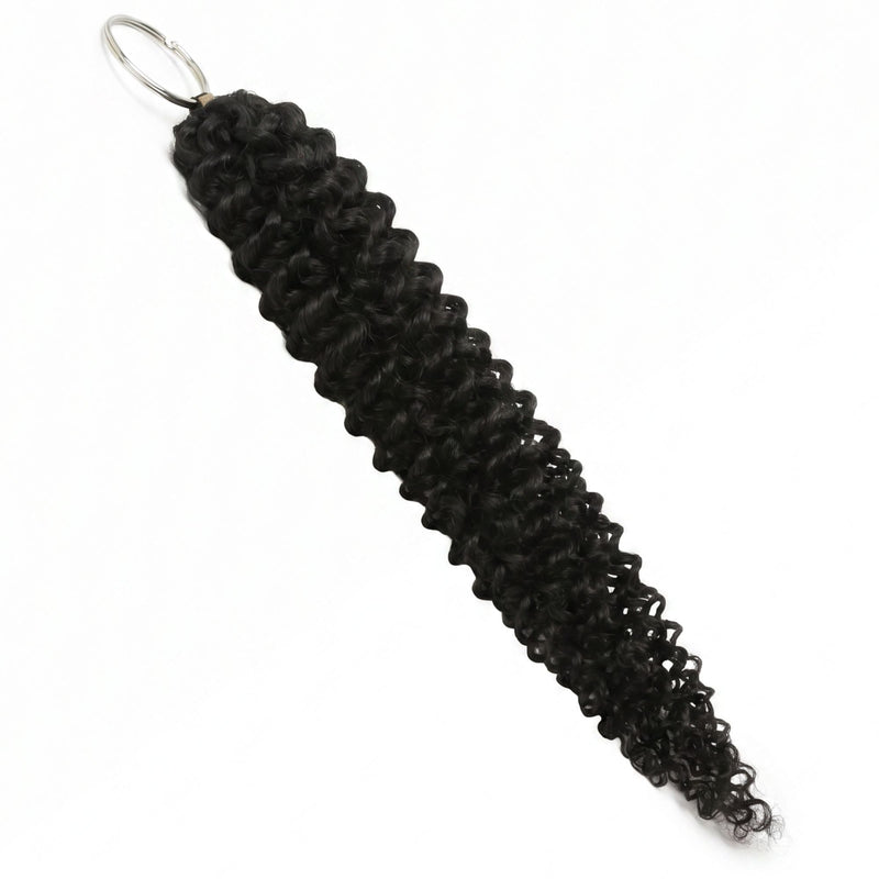 20" Water Wave Feather Crochet