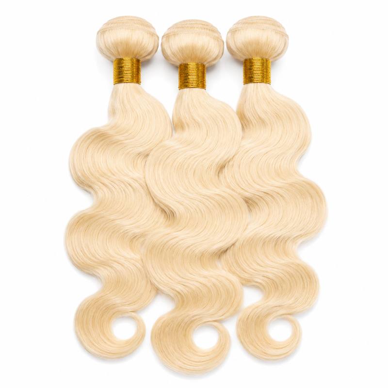 Blonde Body Wave Human Hair Bundle Deal - hover