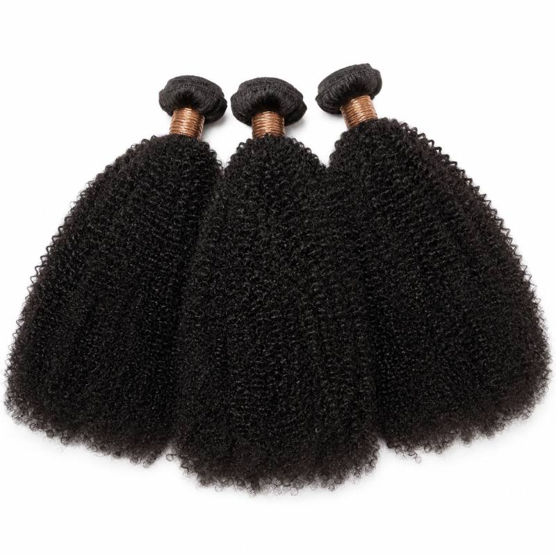 Afro Kinky Human Hair Bundle Deal - hover
