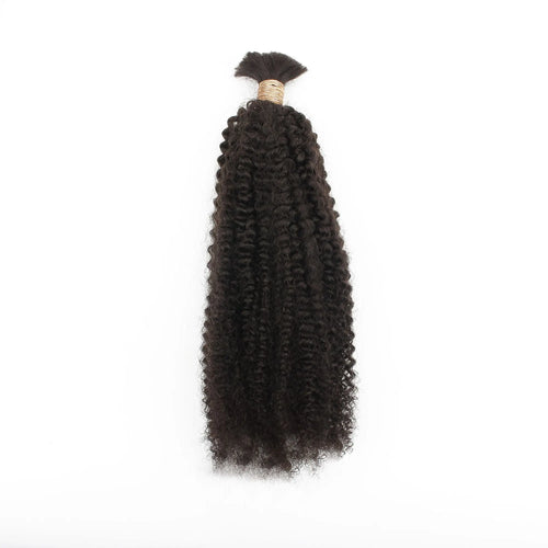 Afro Kinky Bulk Human Hair Extensions