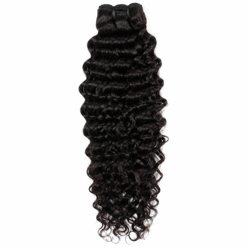 Burmese Curly Human Hair Bundles - hover