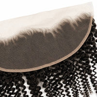 Jerry Curl 13x4 Transparent Lace Frontal