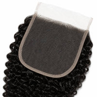 Jerry Curl 4x4 Transparent Lace Closure