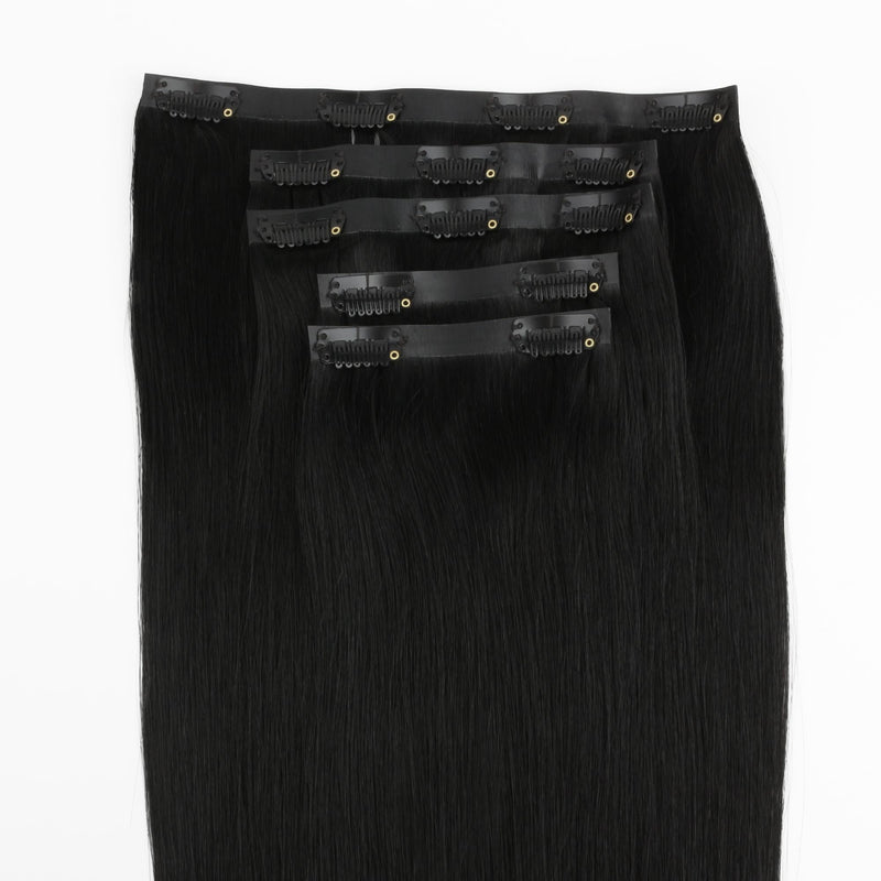 Jet Black Seamless Clip-ins - hover