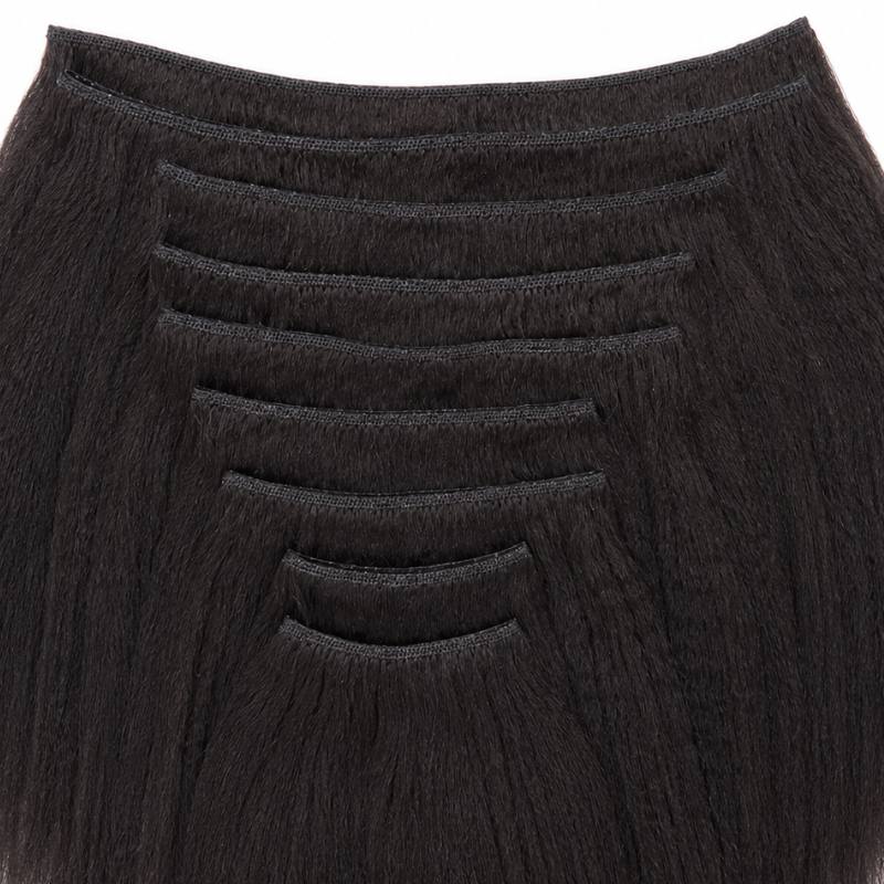 Kinky Straight Clip-In