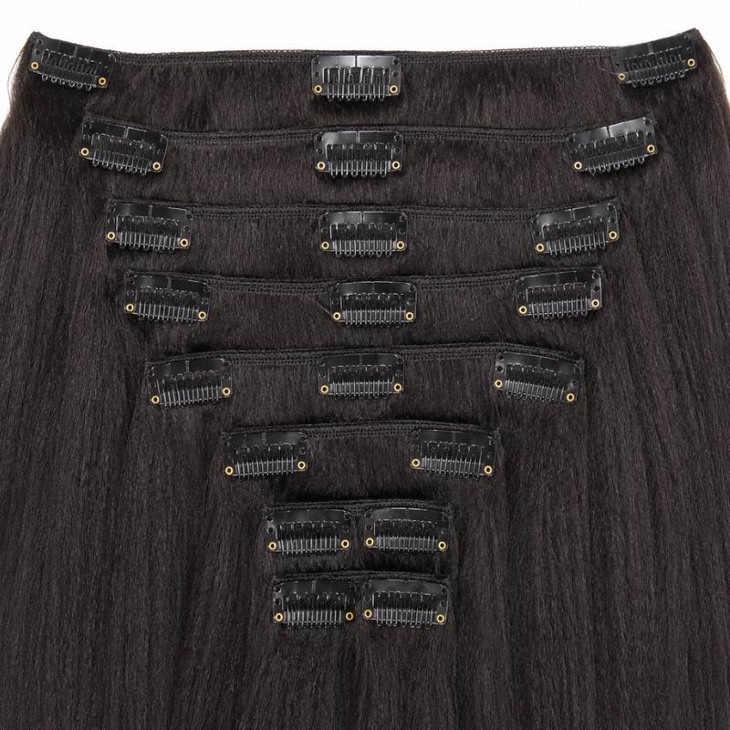 Kinky Straight Clip-In