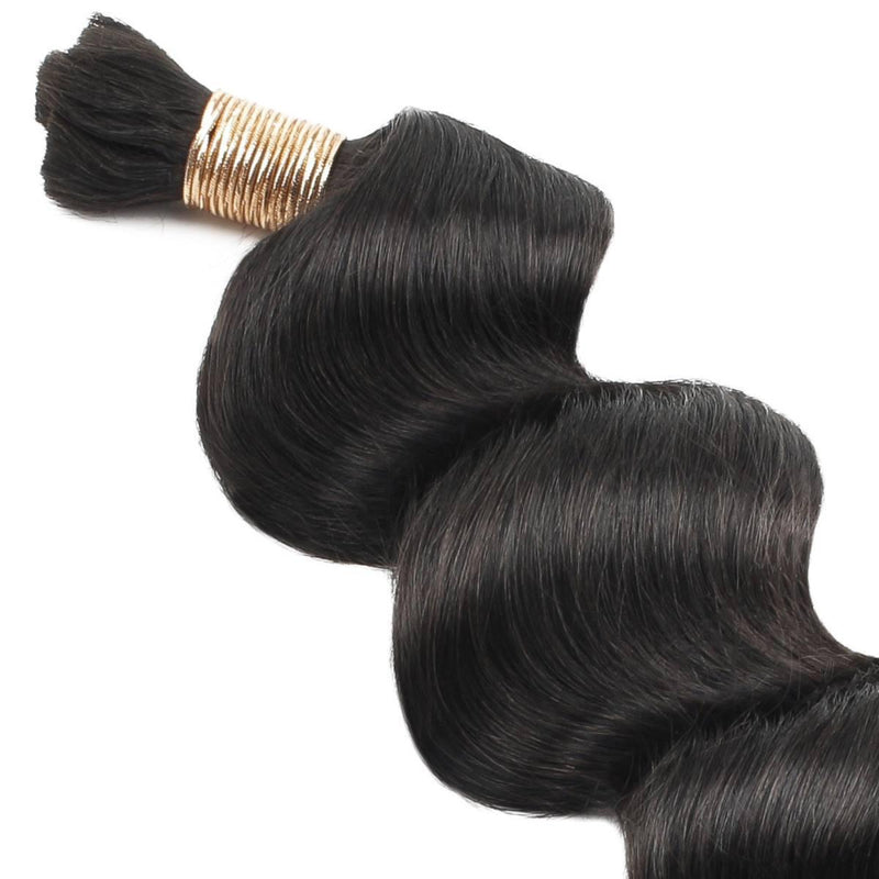 Loose Wave Bulk Human Hair Extensions - hover