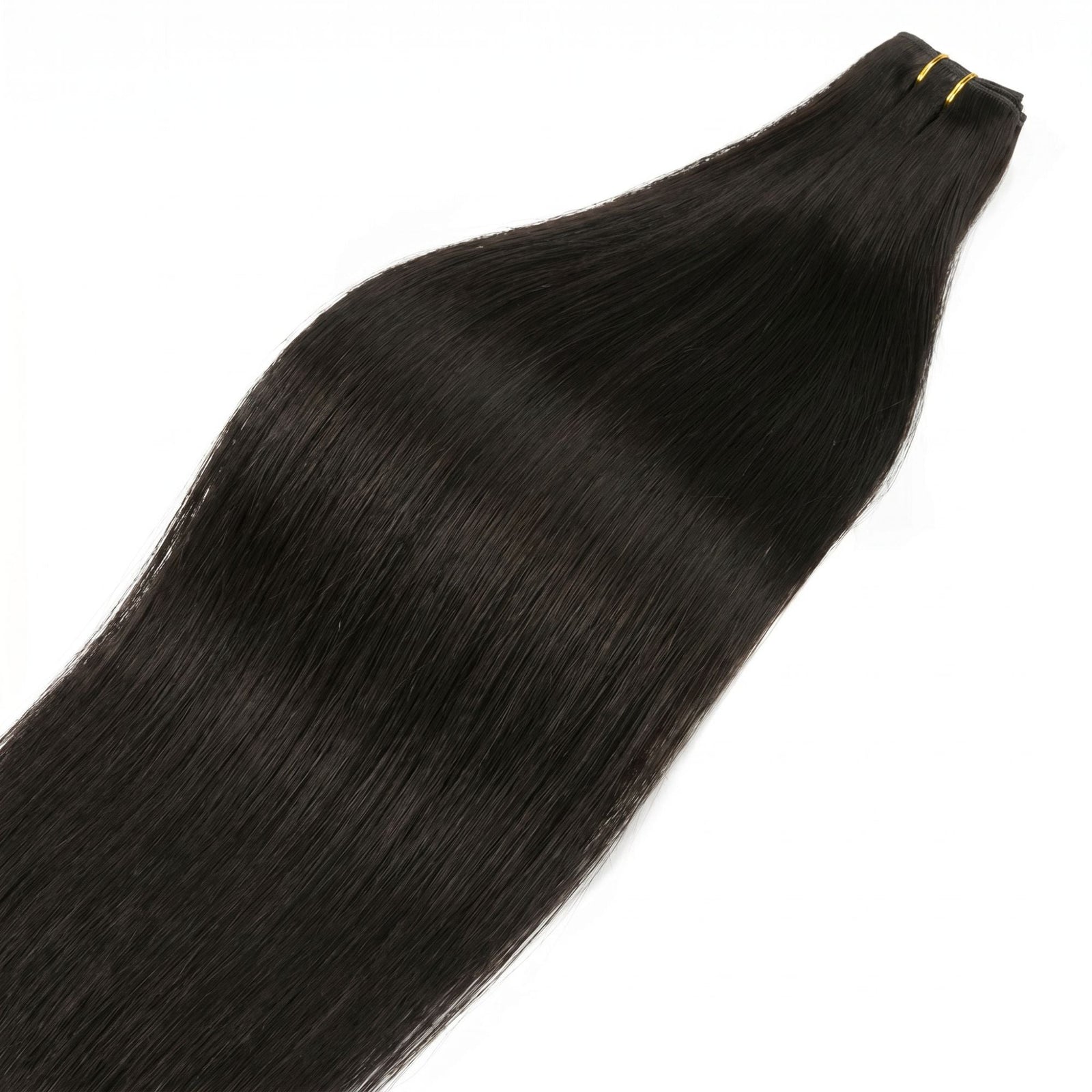 Off Black Invisible Clip-ins