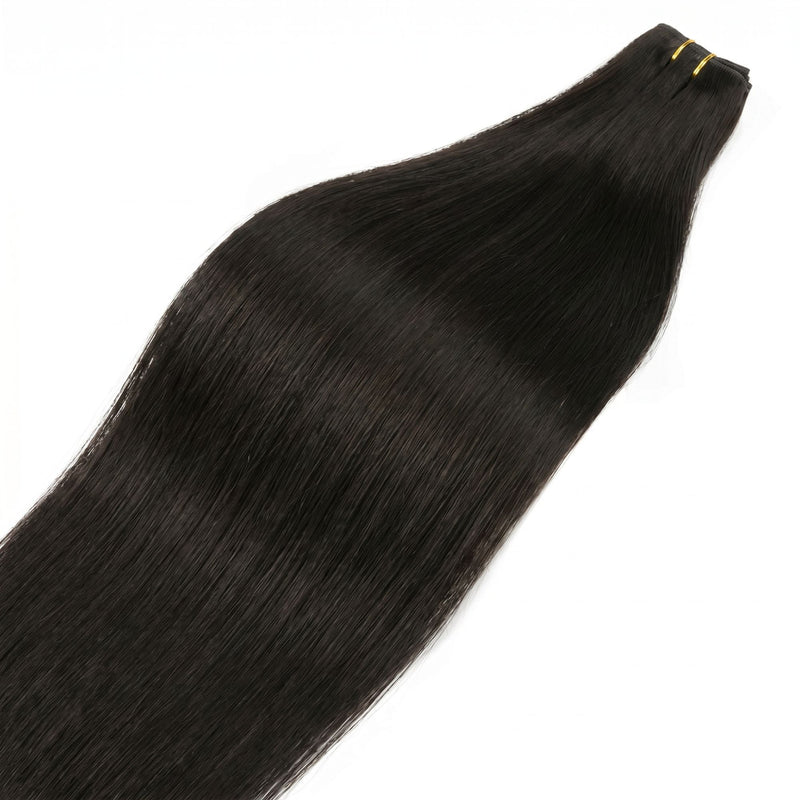 Off Black Invisible Clip-ins