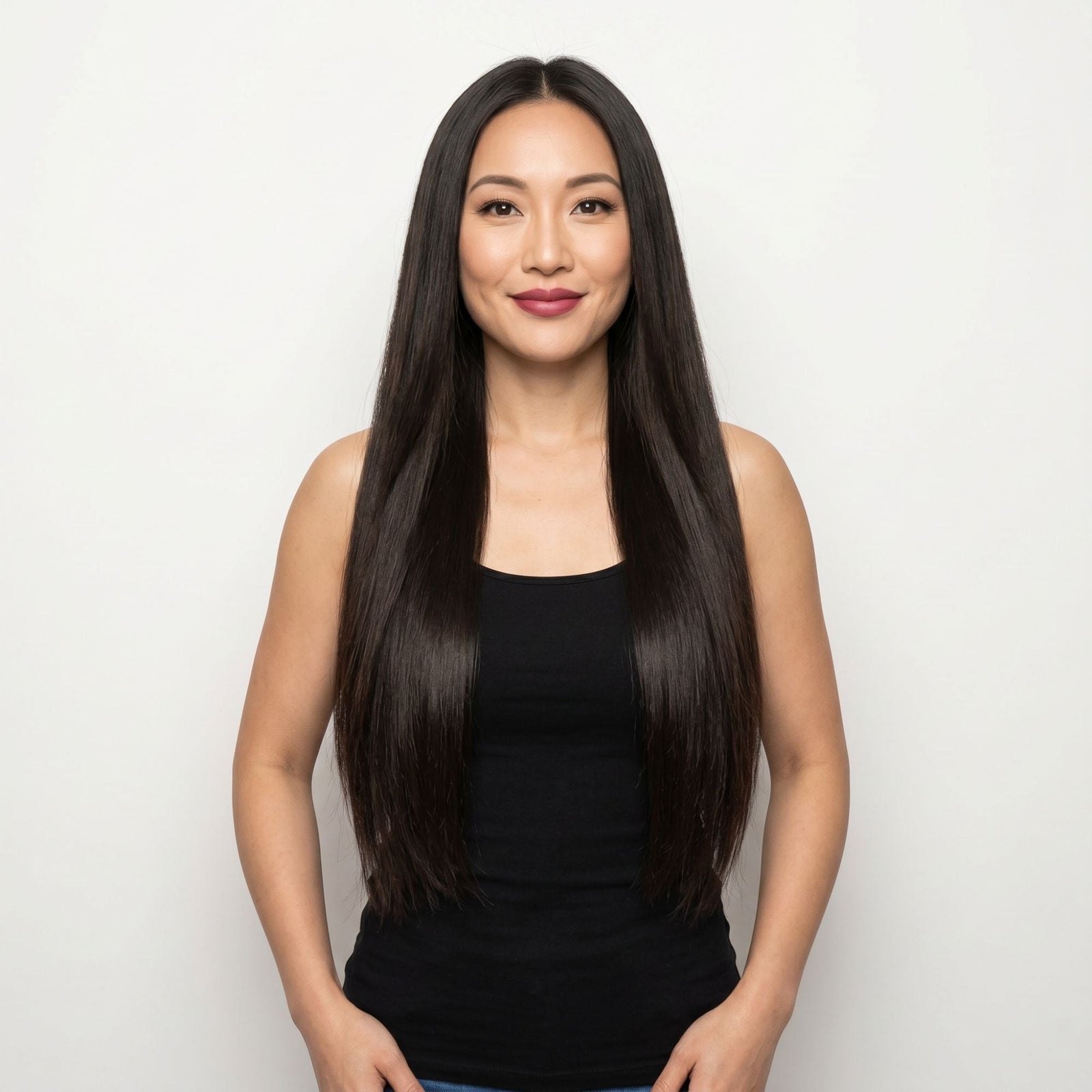 Off Black Seamless Clip-ins
