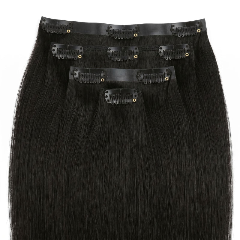 Off Black Seamless Clip-ins