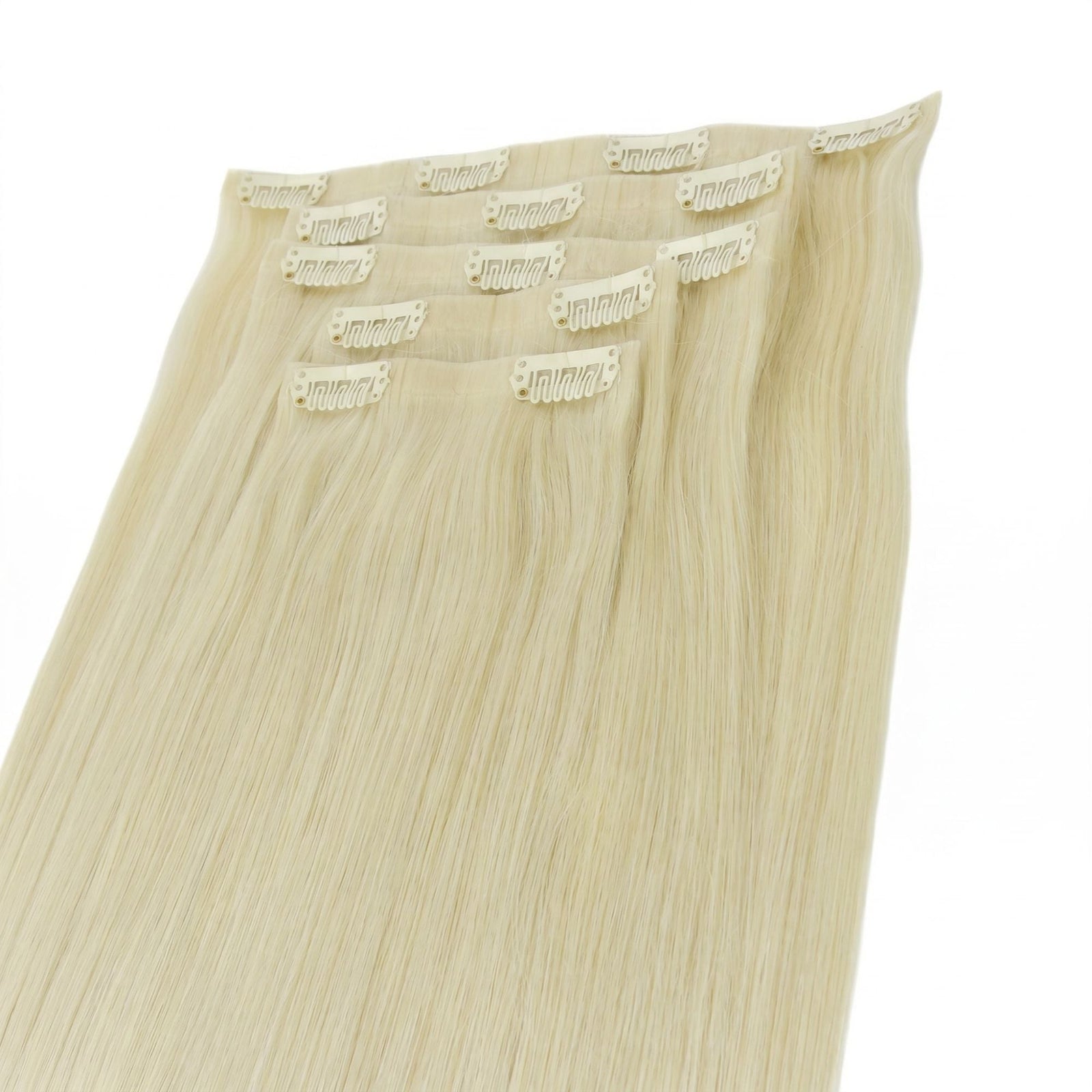 Platinum Blonde Invisible Clip-ins