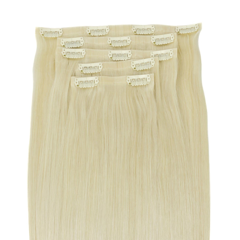 Platinum Blonde Invisible Clip-ins - hover