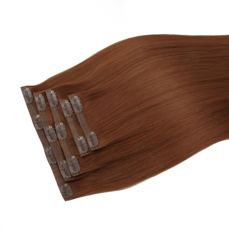 Rich Copper Auburn Invisible Clip-ins - hover