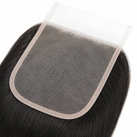 Straight 5x5 Transparent Lace Closure