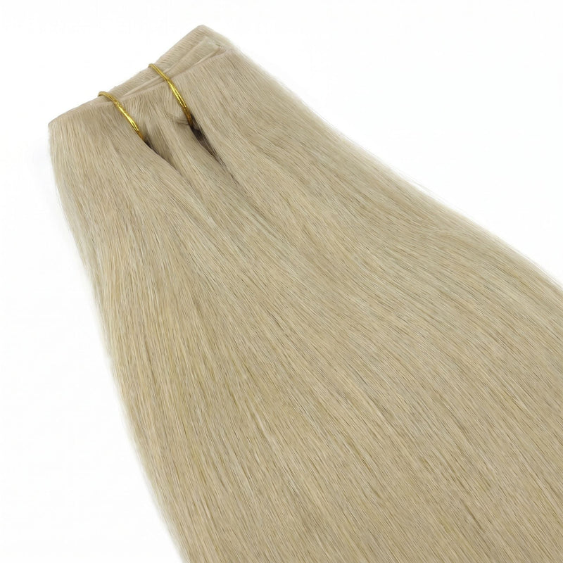 Warm Honey Blonde Invisible Clip-ins