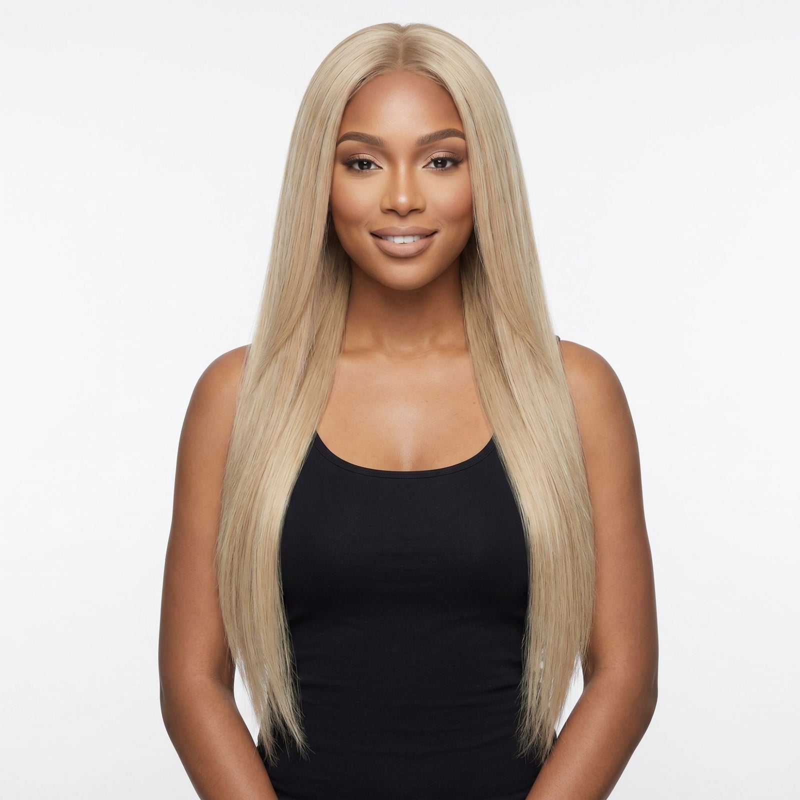Warm Honey Blonde Seamless Clip-ins