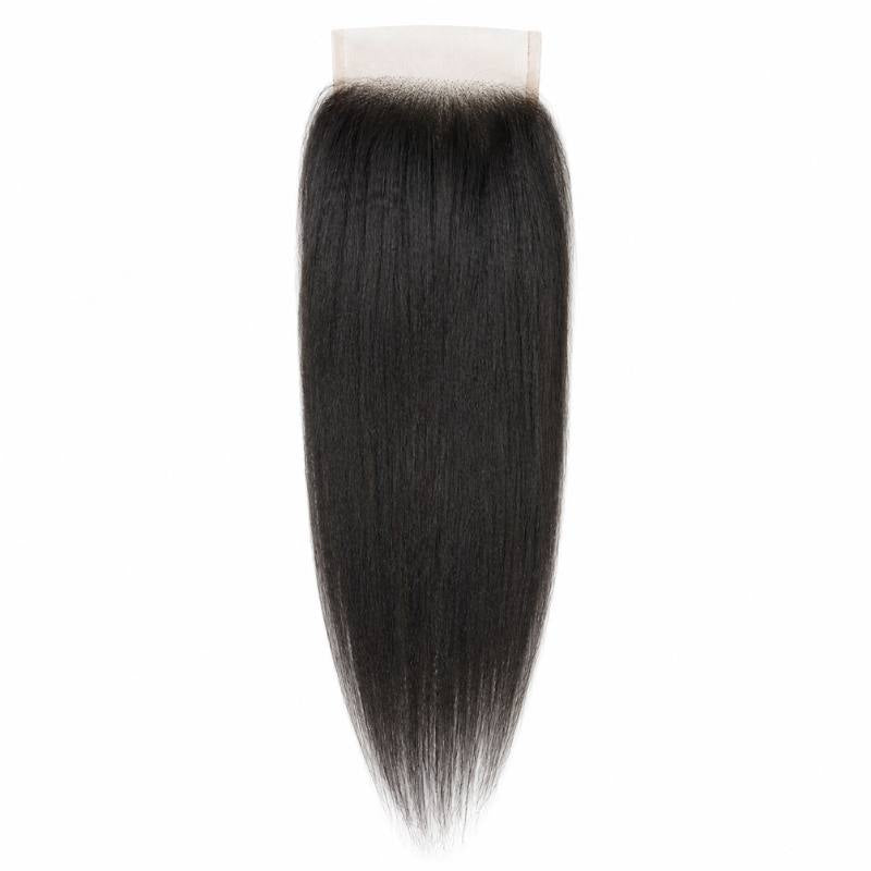 Yaki Straight 4x4 Transparent Lace Closure - hover