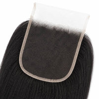 Yaki Straight 4x4 Transparent Lace Closure