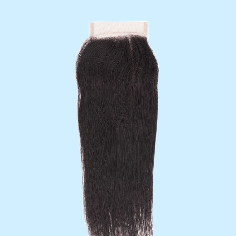 Straight 4x4 Transparent Lace Closure - hover