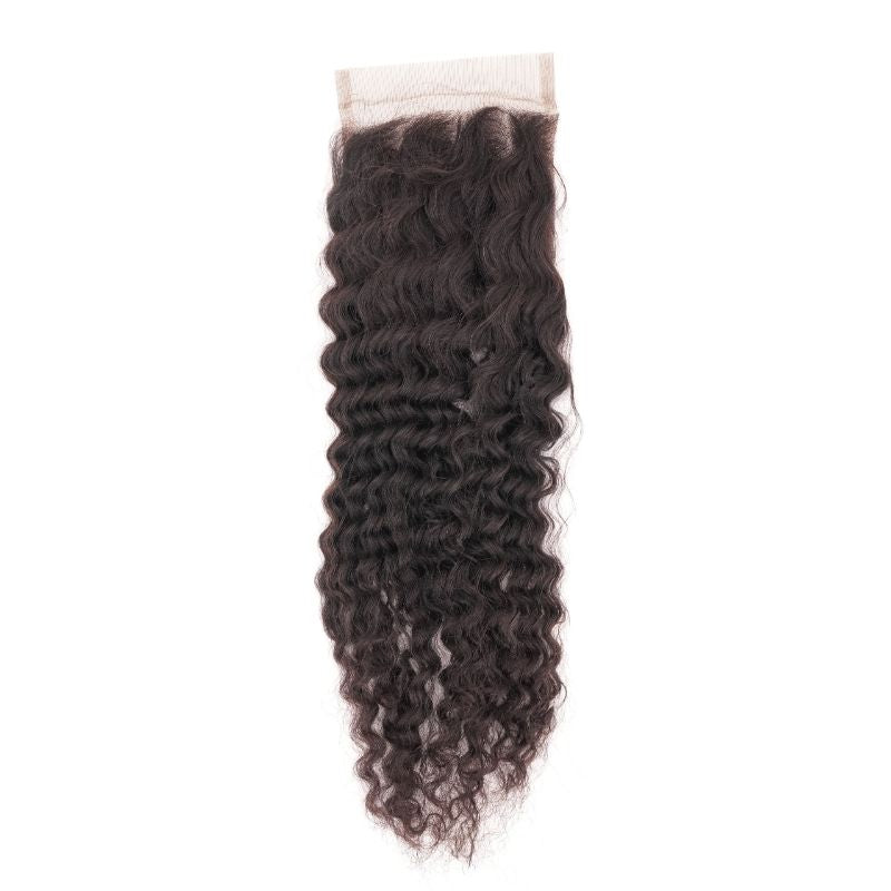 Afro Kinky Curly 4x4 Transparent Lace Closure