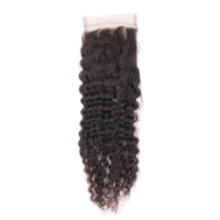 Afro Kinky Curly 4x4 Transparent Lace Closure