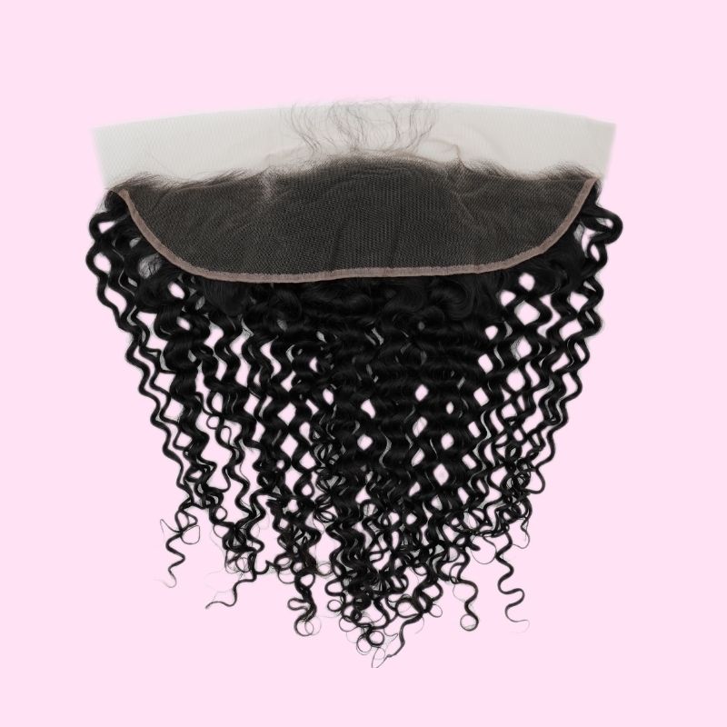 Kinky Curly 13x4 Transparent Lace Frontal - hover