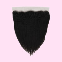 Kinky Straight 13x4 Transparent Lace Frontal