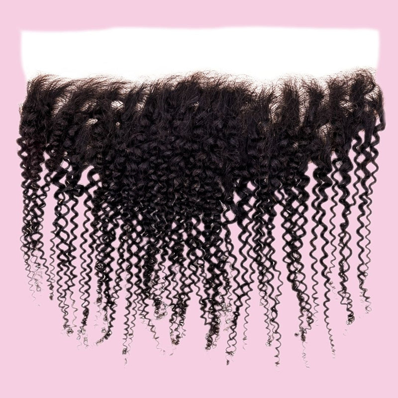 Afro Kinky 13x4 Transparent Lace Frontal
